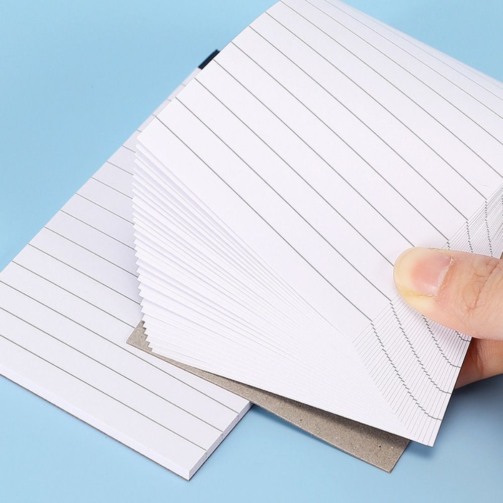 Leather Work Diary - Mini taccuino portatile formato A7 con