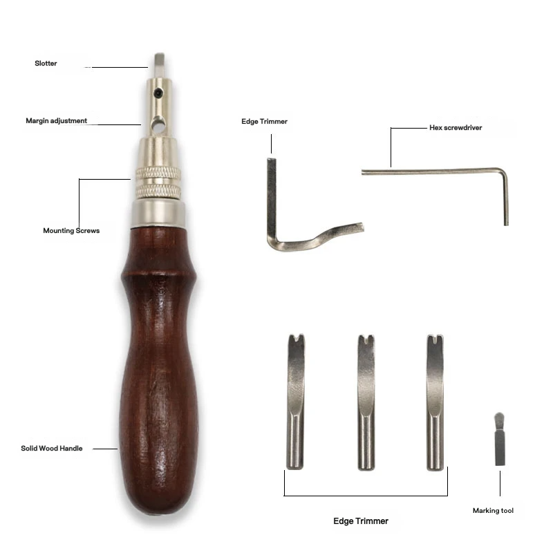 Utensile Multifunzionale 7-in- - Leatherwork Edge Creaser recensione e prezzo