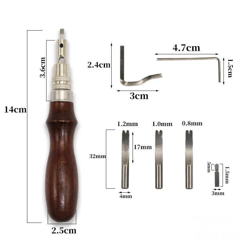 Utensile Multifunzionale 7-in- - Leatherwork Edge Creaser recensione e prezzo
