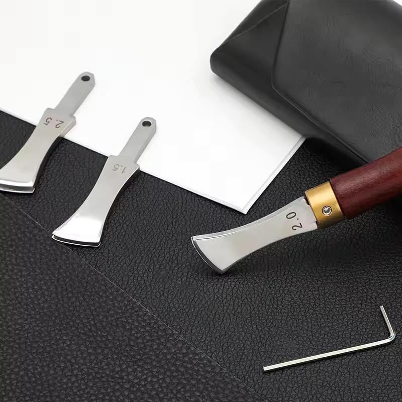 4 pezzi di utensili per creare - Leatherwork Edge Creaser recensione e prezzo