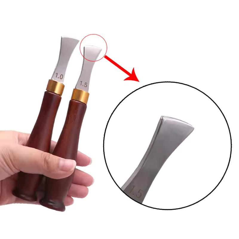 4 pezzi di utensili per creare - Leatherwork Edge Creaser recensione e prezzo