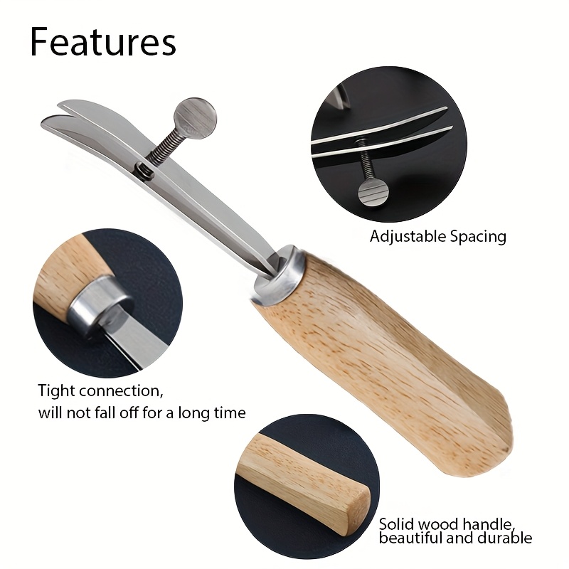 1 pezzo di strumento per incis - Leatherwork Edge Creaser recensione e prezzo