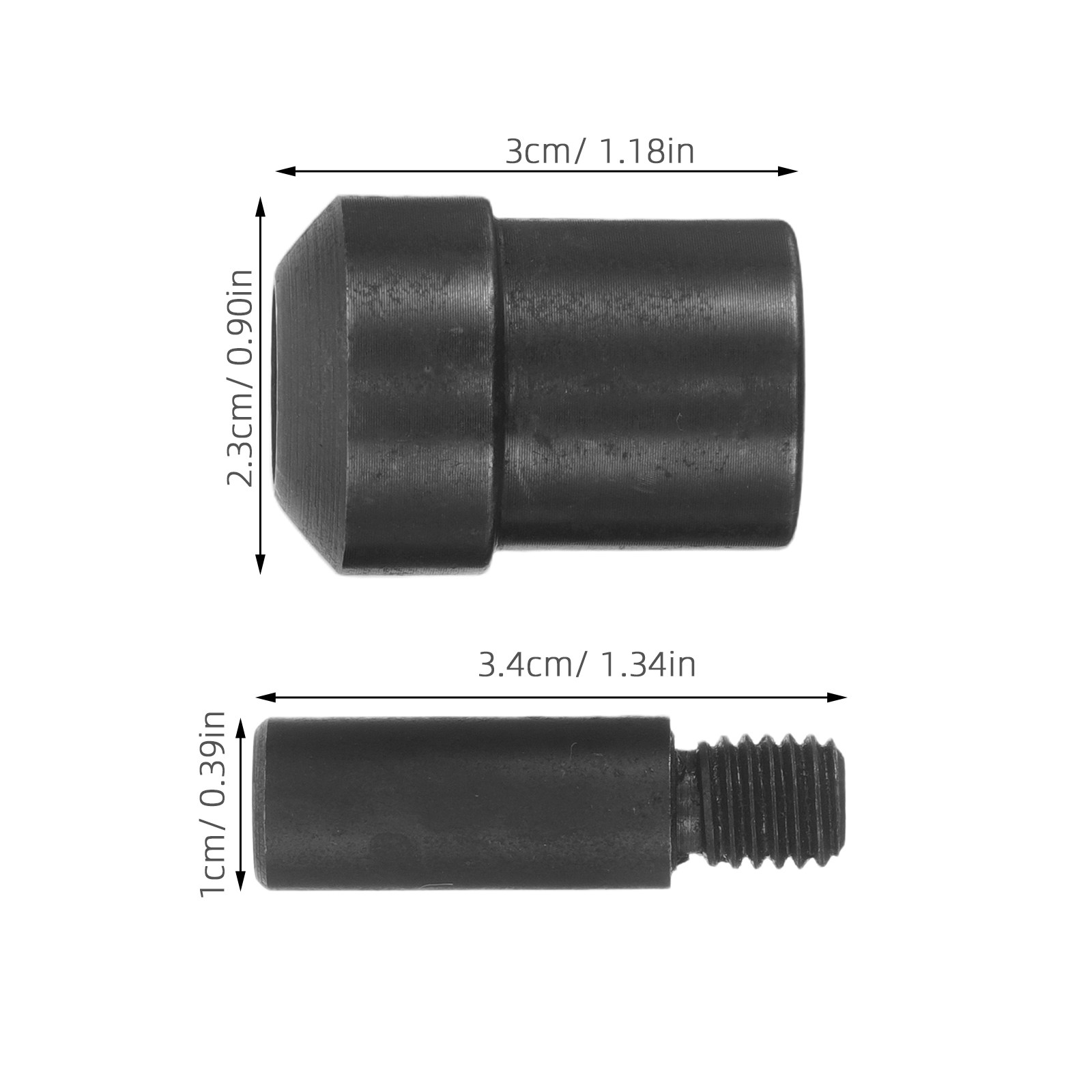 2 pezzi di punzoni per rivetti - Leatherwork Rivet Setter recensione e prezzo