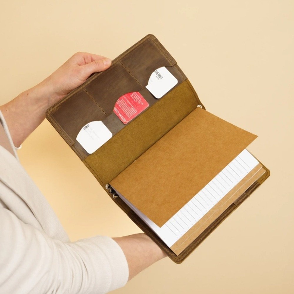 Organizer per taccuino A5, cop - Leather Work Diary recensione e prezzo