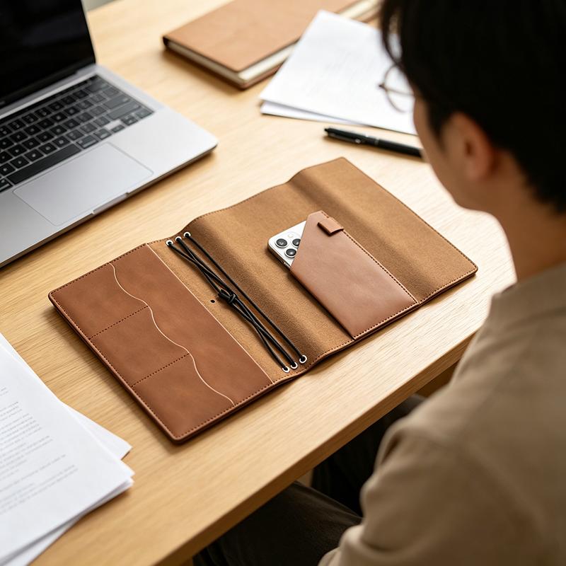 Organizer ricaricabile in pell - Leather Work Diary recensione e prezzo
